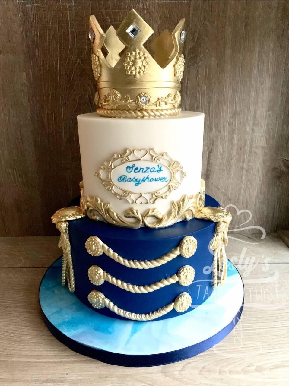 royal blue taart royal blue cake