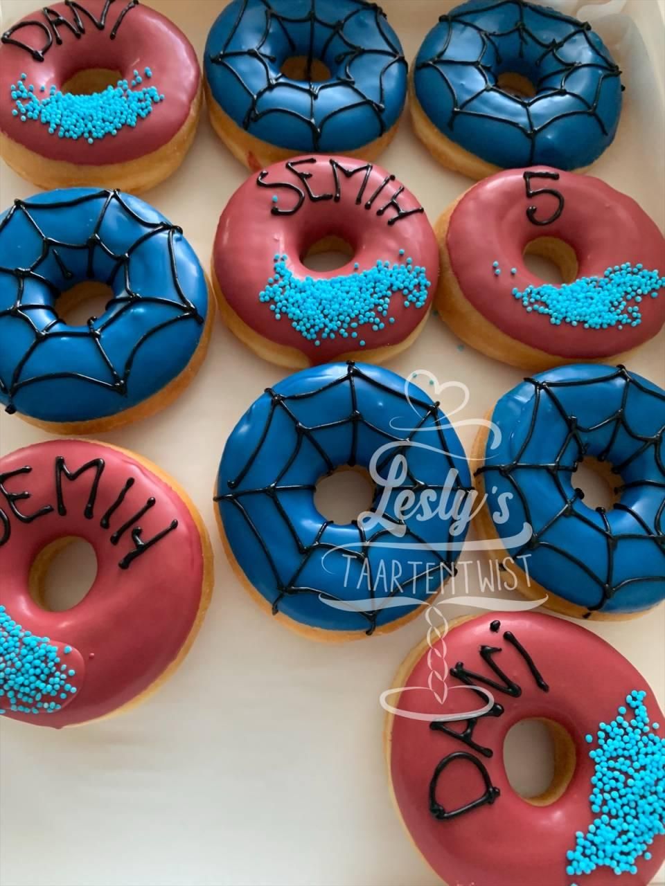 spiderman-donuts