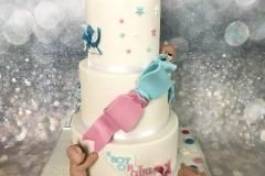 baby reveal bears cake